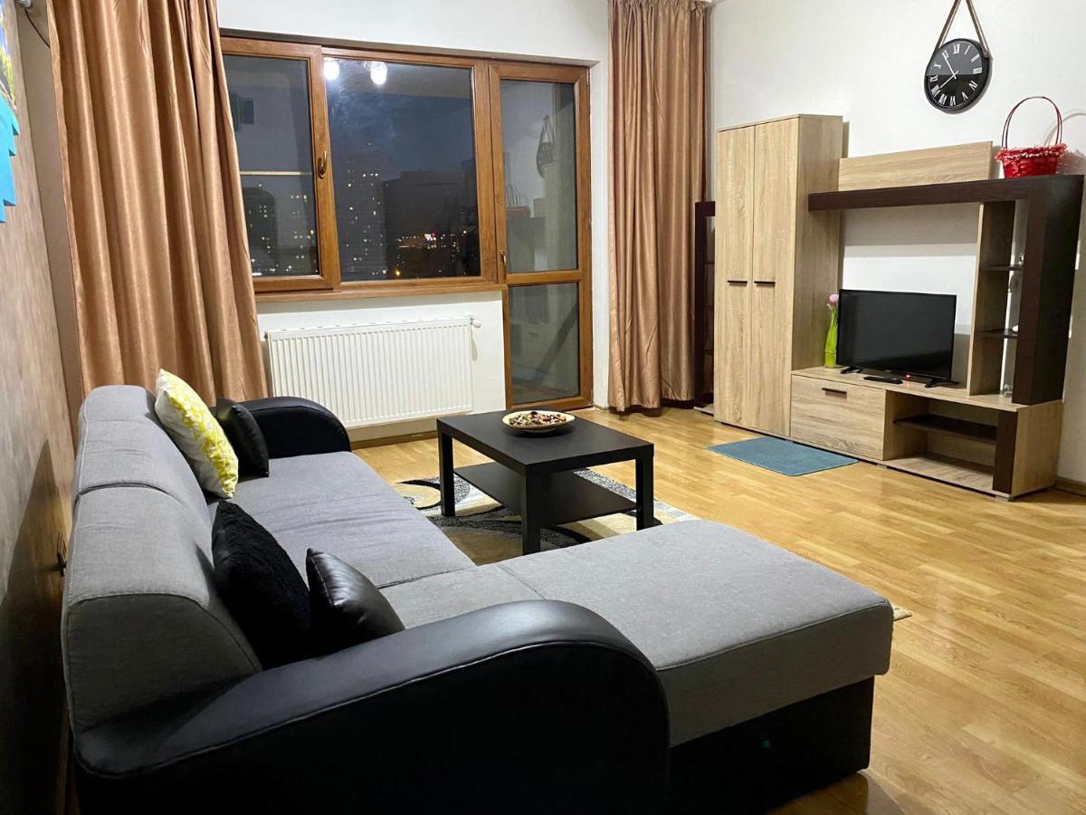 Sky Modern 1 Bedroom Apt W Free Parking Boekarest Buitenkant foto